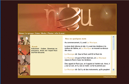 site web :  "nou"